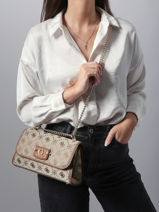 Sac Bandoulire Neda Guess Gris neda JP965421-vue-porte
