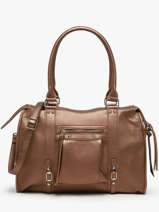Sac Port paule A4 Grained Miniprix Marron grained F8533