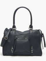Sac Port paule A4 Grained Miniprix Bleu grained F8533
