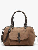 Sac Port� �paule Velvet Soft Miniprix Marron velvet soft 6551