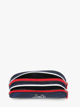 Trousse 2 Compartiments Federat. france football Bleu fff 25BX207D-vue-porte