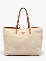 Sac Port paule Victoria Polyester Guess Beige victoria WG951429