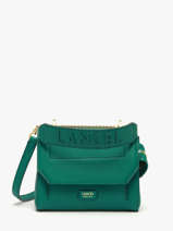 Sac  Main S Ninon Cuir Lancel Vert ninon A09221