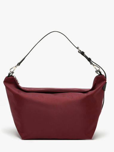 Longchamp Besace longchamp toile Schoudertas Bruin