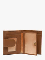 Porte-monnaie Caviar Cuir Crinkles Marron caviar 14068-vue-porte