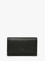 Portefeuille Caviar Cuir Crinkles Noir caviar 14001