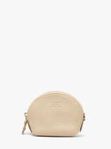 Porte-monnaie Caviar Cuir Crinkles Beige caviar 14026