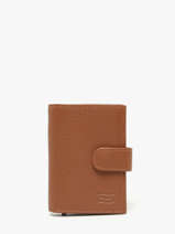 Portefeuille Caviar Cuir Crinkles Marron caviar 14600