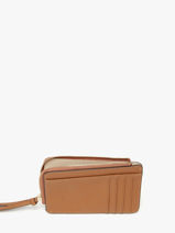 Porte-cartes Caviar Cuir Crinkles Marron caviar 14318-vue-porte