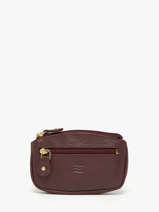 Porte-monnaie Caviar Cuir Crinkles Violet caviar 14036