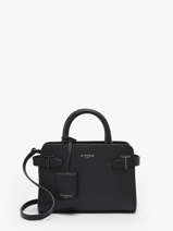 Sac Bandoulire Emily Cuir Le tanneur Noir emily TEMI1630