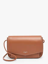 Sac Bandouli�re Charlotte Cuir Le tanneur Marron charlotte TOTT3C01