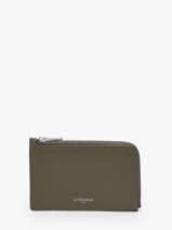 Porte-cartes Emilie Cuir Le tanneur Vert emily TEMI3553