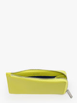 Porte-cartes Emilie Cuir Le tanneur Jaune emily TEMI3553-vue-porte