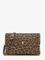 Sac Bandoulire Velvet Leopardo Milano Marron velvet leopardo VL23067