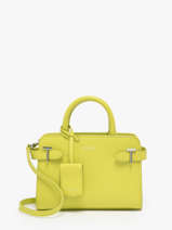 Sac Bandoulire Emily Cuir Le tanneur Jaune emily TEMI1630