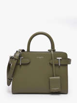Sac � Main S Emilie Cuir Le tanneur Vert emily PB328670