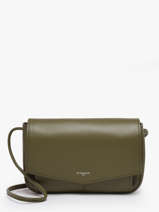 Cross Body Tas Charlotte Leder Le tanneur Groen charlotte TOTT3C01