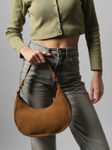 Sac Port� �paule Lace Miniprix Beige lace 88132-vue-porte