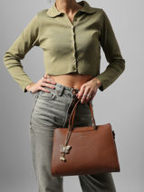 Sac Port� Main Argile Miniprix Marron argile R1973-vue-porte