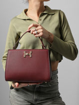 Sac Bandoulire Argile Miniprix Rouge argile R1997-vue-porte