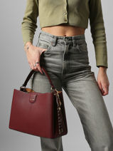 Sac Port Main Argile Miniprix Rouge argile DQ8711-vue-porte