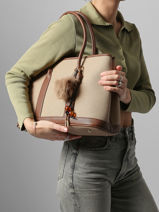 Sac Port paule Geneve Miniprix Beige geneve M9447-vue-porte