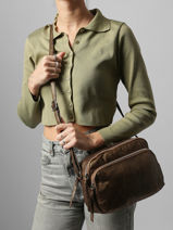 Sac Bandoulire Snake Miniprix Marron snake 19641-vue-porte