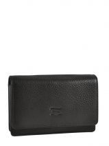 Portefeuille Caviar Leder Crinkles Bruin caviar 14049