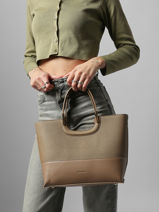 Sac Port Main Geneve Miniprix Beige geneve DQ8707-vue-porte