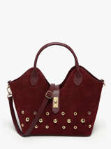 Sac � Main Velvet Studs Milano Rouge velvet studs VS25092