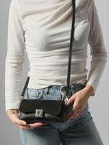 Sac Bandoulire Evissa Valentino Rouge evissa VBS9009C-vue-porte