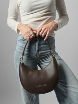 Sac Port paule Alexia Valentino Marron alexia VBS5A808-vue-porte