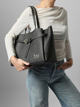 Sac Port� �paule Aya By byblos Noir aya BS48B01-vue-porte