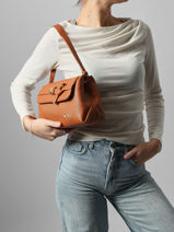 Sac Port� �paule Aya By byblos Marron aya BS48B03-vue-porte