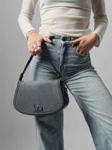 Sac Bandouli�re Karola By byblos Gris karola BS71B01-vue-porte