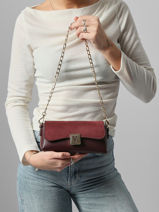 Sac Bandoulire Evissa Valentino Rouge evissa VBS9009C-vue-porte