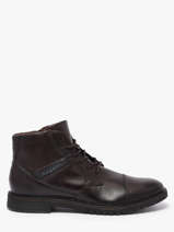 Bottines En Cuir Bugatti Marron men 41006400