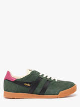 Sneakers Elan En Cuir Gola Vert women CLB538