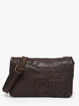 Cross Body Tas Heritage Leder Biba Bruin heritage BT33