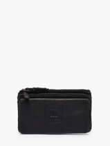 Portefeuille Leder Biba Zwart heritage BT34