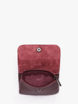 Porte-monnaie Cuir Milano Rouge caviar CA23092-vue-porte