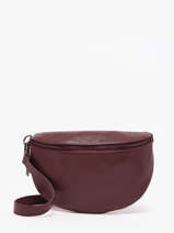 Sac Banane Caviar Cuir Milano Rouge caviar CA21123