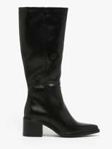 Bottes  Talon En Cuir Mjus Noir women L39303