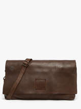 Cross Body Tas Heritage Leder Biba Bruin heritage BT5