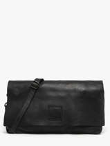 Sac Bandouli�re Heritage Cuir Biba Noir heritage BT5