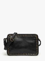 Sac Bandoulire Leather Cuir Biba Noir leather RAL1L