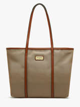 Sac Port paule Jamie Nylon Ted lapidus Beige jamie DU43501