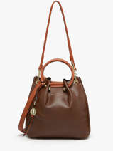 Sac  Dos Ted lapidus Marron gretel TLAU8932