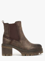 Bottines � Talon Mustang Beige women M0132001